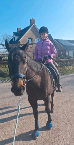 Zeer brave 5 jarige ruin